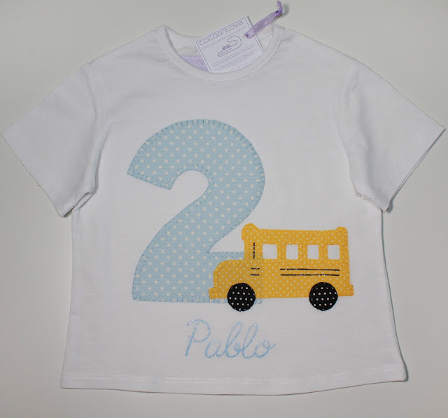 camiseta cumpleaños bus cocomelon