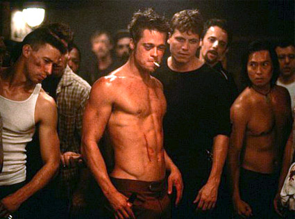 photos of brad pitt in troy. rad pitt fight club. rad pitt