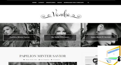 Vanilia Blogger Template | Download Free Vanilia Blogger Template