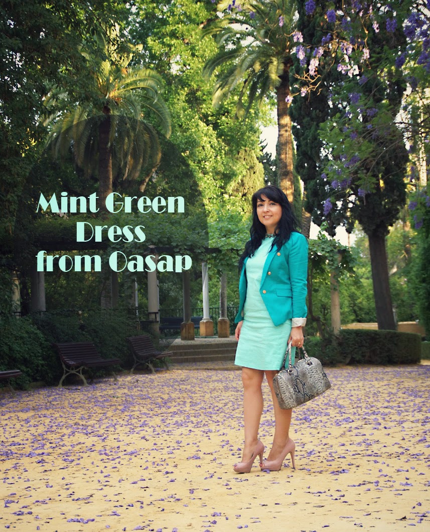 Mint+Green+Dress+from+Oasap