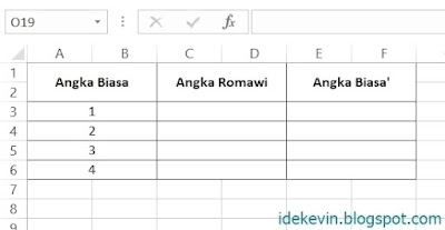 contoh data untuk mengubah angka biasa menjadi angka romawi