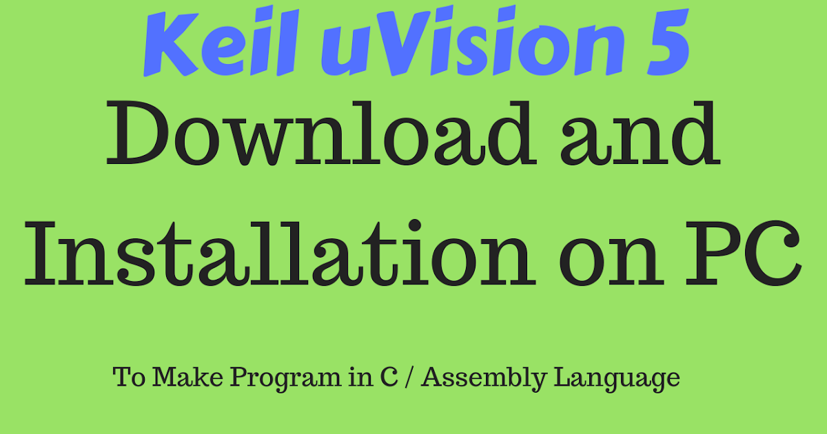 Keil uvision 5 download