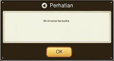 Nickname Karakter ID Monopoly Online