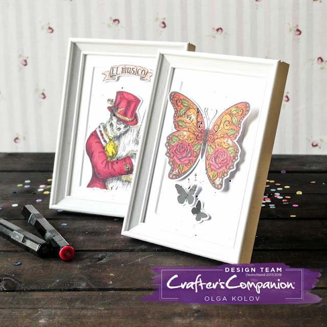 @olgakolov @crafterscompde #bild #cardmaking #halloween #markers #ausmalen #diy #stamps #rot