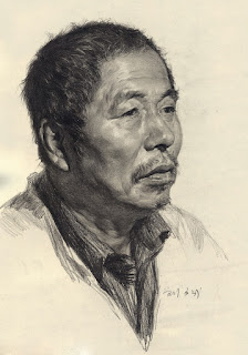 Portrait Drawing use Pencil
