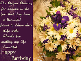 Happy Birthday Wishes For Friend