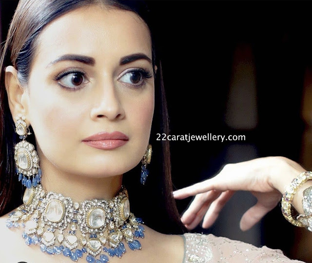 Dia Mirza Polki Diamond Choker