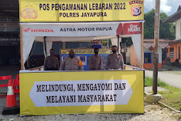 Polres Jayapura Sediakan 5 Posko Ops Ketupat Cartenz Amankan Idul Fitri 1443 Hijriah