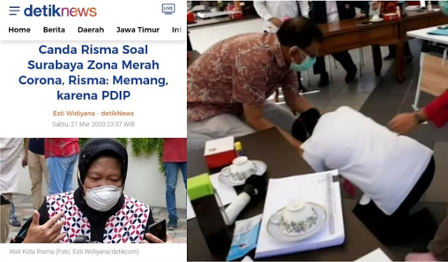 Dulu Bercanda, Kini Risma Ngaku Goblok Sujud di Depan IDI