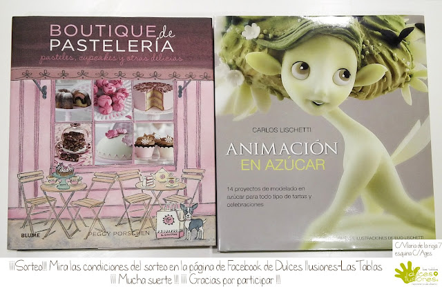 Sorteo gratis de libros de Peggy Porschen y Carlos Lischetti