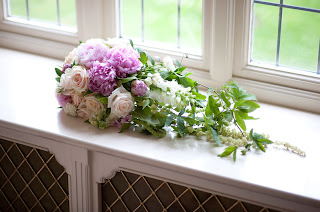 pink wedding flower