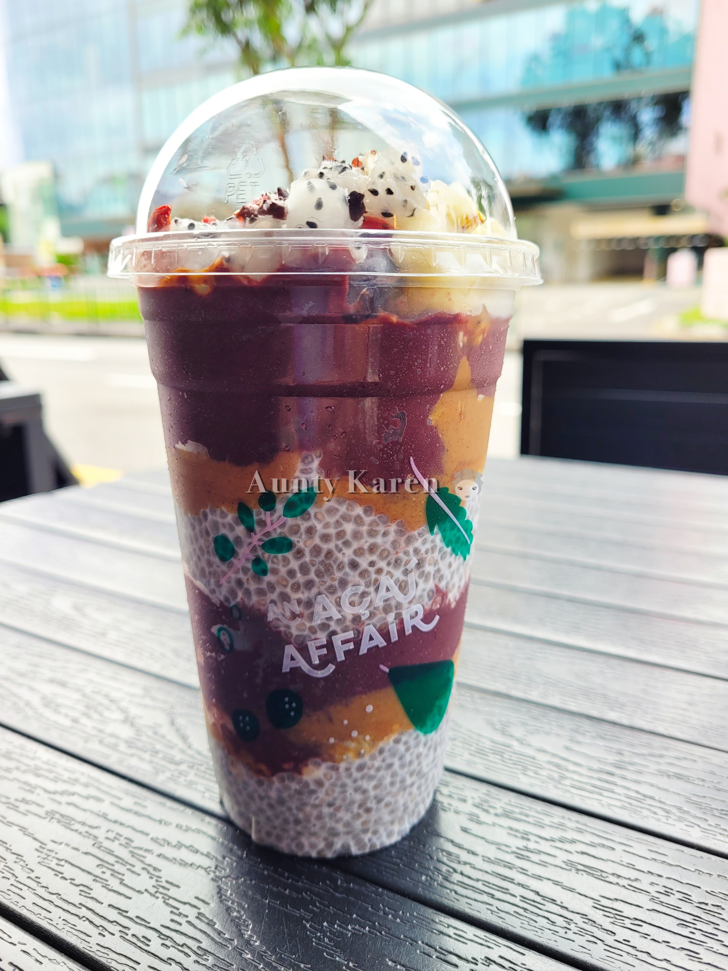 CH-CH-CH-Chia cup of acai from An Açai Affair