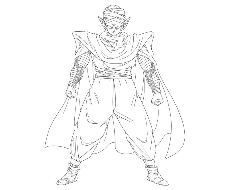 Printable Piccolo 2 Coloring Page