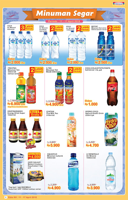 Katalog Harga Promo INDOMARET Super Hemat 11 - 17 April 2018