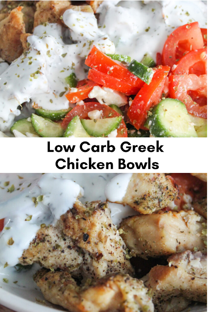 Low Carb Greek Chicken Bowls