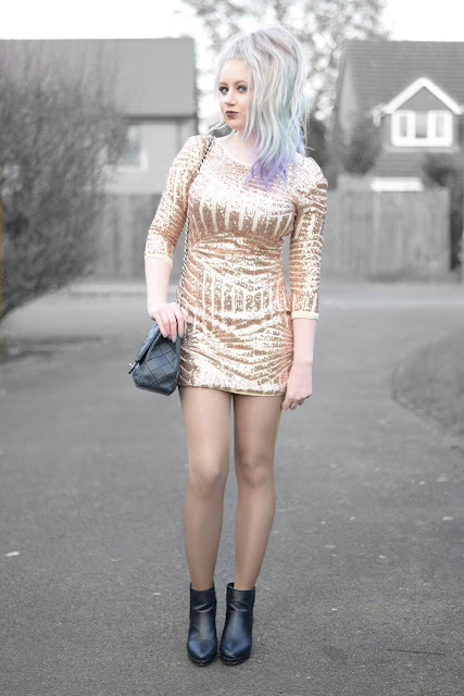 Sammi Jackson - Sammydress Gold Sequin Dress