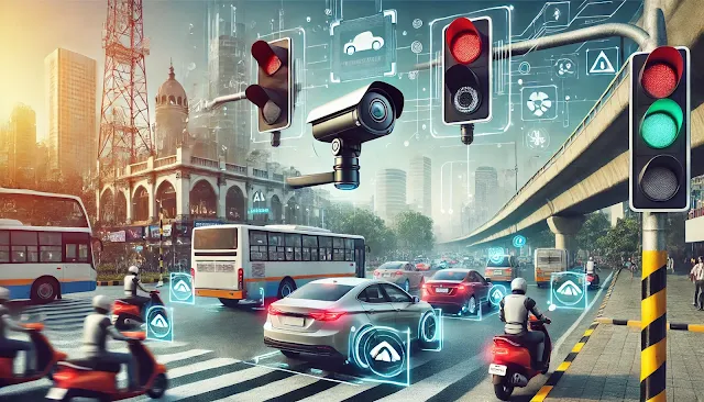 AI-driven_traffic_enforcement_system_in_action_in_an_urban_Indian