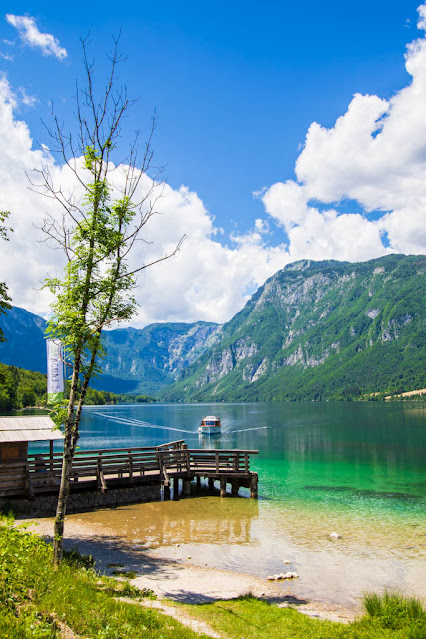 Lago di Bohinj-Slovenia-Alla chiesetta Cerkev Sv. Janeza Krstnika