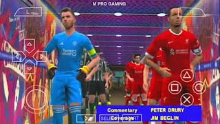 Download New Update eFootball 2024 ISO PES PPSSPP V6 Full Transfer And New Kits Best Graphics HD Camera PS5