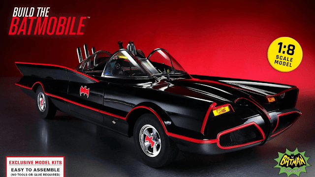 Eaglemoss Collections en Reino Unido lanza el Batmobile classic TV series en 1:8