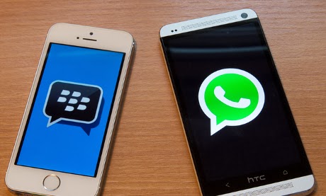 BBM Masih Keteteran Lawan WhatsApp