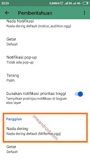 Cara ganti nada dering WhatsApp