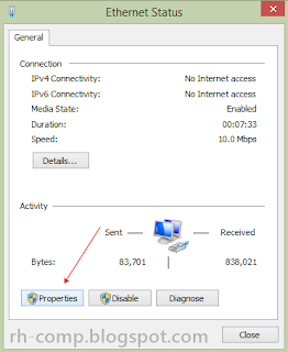 Cara Mentransfer File Lewat Kabel LAN