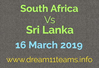 South africa vs srilanka 5th odi dream11team