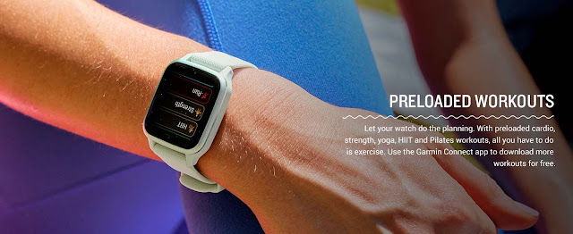 Preloaded Workout Watch