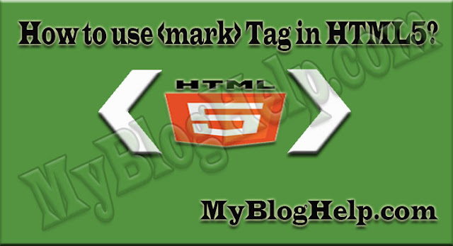 html5 mark tag to highlight text