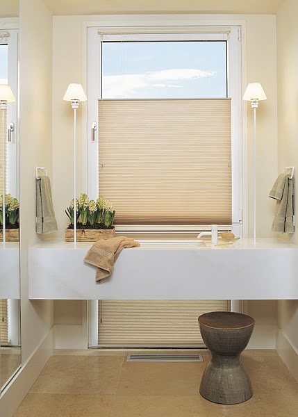 RECOMMENDED BATHROOM ROOM WINDOW TREATMENTS, BLINDS  SHADES