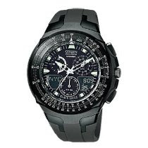 Citizen Men's Eco-Drive Black Skyhawk Watch #JR3155-03E