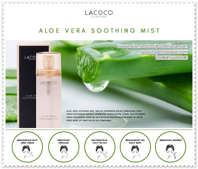 Aloe Vera Soothing Mist from Lacoco En Nature - Produk Perawatan Wajah Serba Guna.