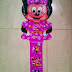 Balon Foil Character Tongkat Besar Minnie Mouse