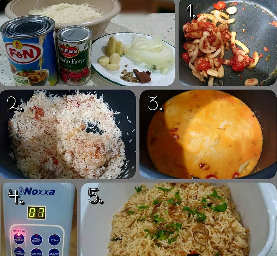 Resepi Nasi Tomato Sangat Sedap dan Simple  Blogopsi