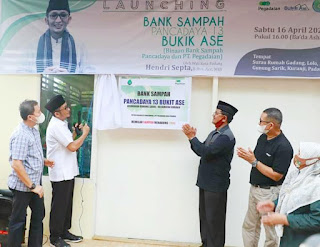 Bank Sampah Bukit Ase Tukar Sampah Jadi Emas