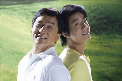 Jackie Chan with his Son 