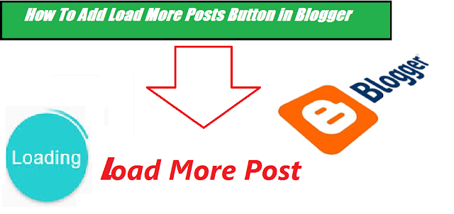 How To Add Load More Posts Button in Blogger