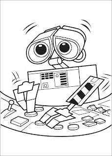 Wall-E Coloring Pages to Print out