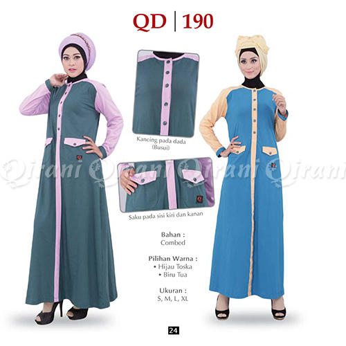  Baju  Muslim  Terbaru 2019 Online Baju Muslim Qirani  
