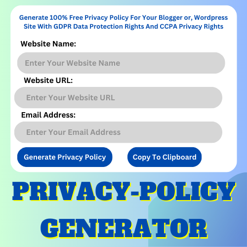 Privacy Policy Generator