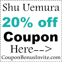 Shu Uemura Discount Code 2021, Shu Uemura Promo Codes January, February, March, April