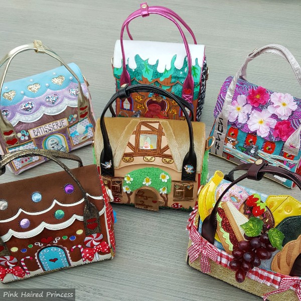 my collection of irregular choice house shaped bags