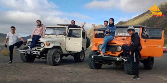 sewa jeep wisata gunung bromo dari cemoro lawang, probolinggo