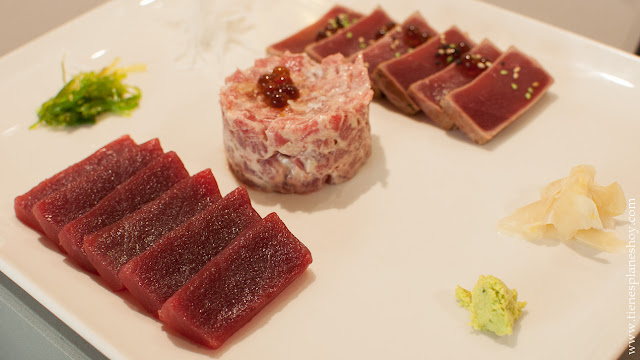 PLatos El Campero comer atun crudo almadraba Barbate Cadiz gastronomía