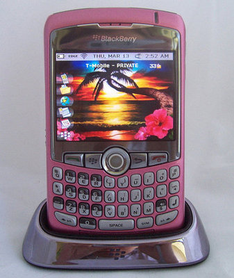 Pink Blackberry Curve: