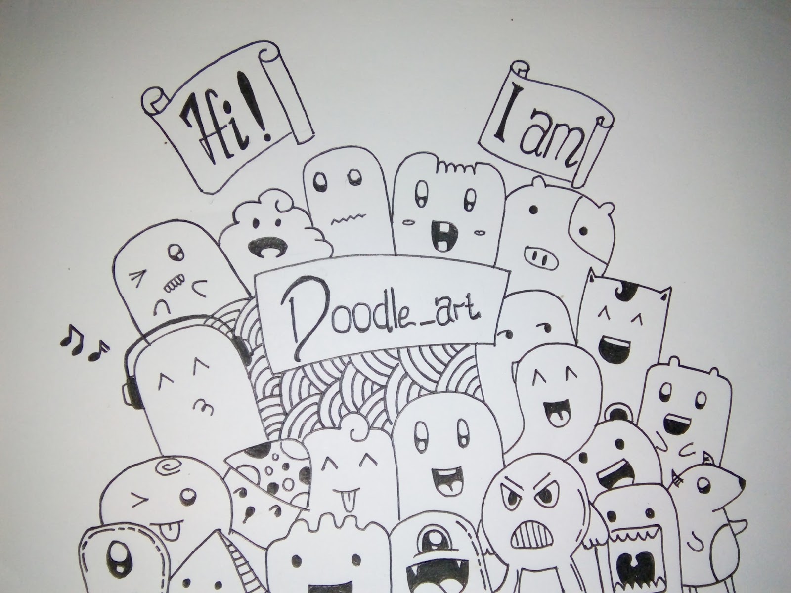 Belajar Bareng Belajar Doodle Art