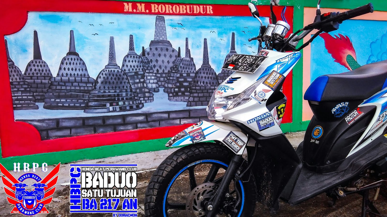 Modifikasi Motor Beat Gambar Doraemon Kumpulan Modifikasi Motor