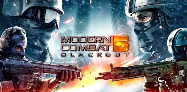 Game Aksi Android Paling Keren Modern Combat 5: Blackout Mod APK ini telah dirilis dalam versi terbarunya yang semakin seru, Modern Combat 5: Blackout v2.0.0f God Mod APK Gratis Terbaru. Modern Combat 5 Blackout God Mod APK Gratis Terbaru, Game HD populer terbaru,  Fitur Terbaru Modern Combat 5 Blackout,  - Name: Modern Combat 5: Blackout, - Category: Action, - Release Date: 27 Juli 2016, - Size:40 MB, - OS : 4.3 +, - Info : Playstore, - Developer Company: Gameloft,