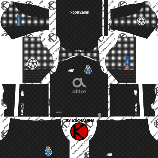 FC Porto 2018/19 Kit - Dream League Soccer Kits - Kuchalana